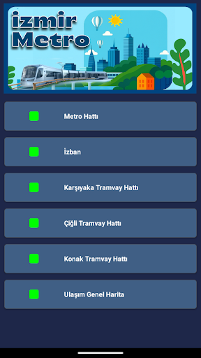 İzmir Metro Ulaşım ekran görüntüsü