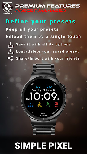 Simple Pixel Watch Face ekran görüntüsü