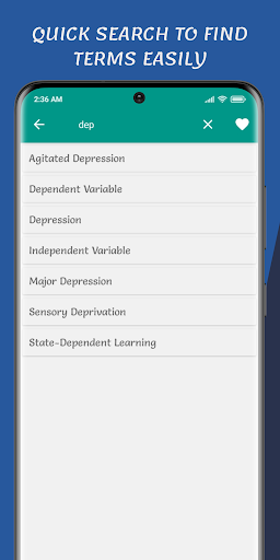 Psychology Dictionary ekran görüntüsü