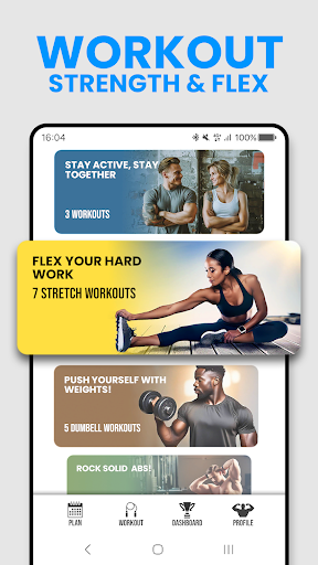 Flexify - Home Workout ekran görüntüsü