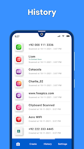 QR Tarayıcı ve Oluşturucu ekran görüntüsü
