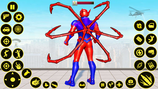 Spider Rope Hero Man Games ekran görüntüsü