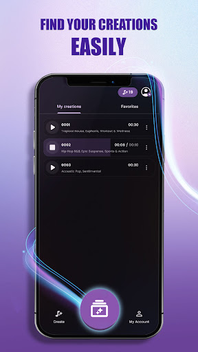 AI zil sesi üreteci: RingLab ekran görüntüsü