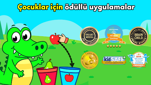Eğitici Çocuk Bebek Oyunları ekran görüntüsü