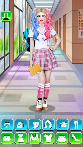 College Fashion Makeover Games ekran görüntüsü