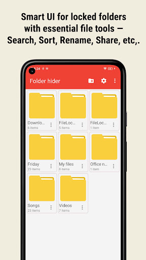 Lock my Folder - Folder hider ekran görüntüsü