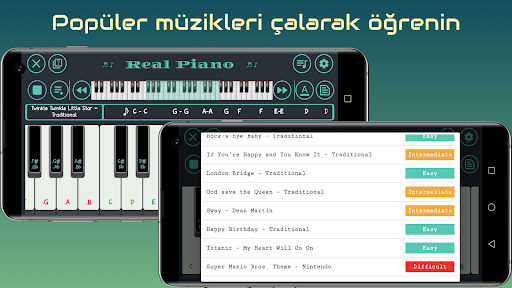 Gerçek Piyano ekran görüntüsü