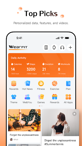 Wearfit Pro ekran görüntüsü