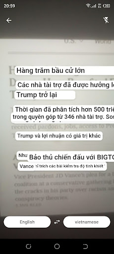 Translate ekran görüntüsü