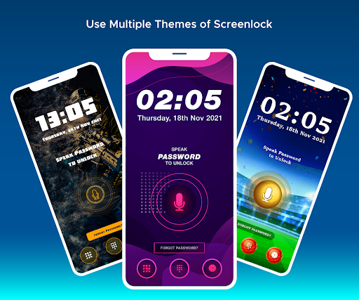 Smart Voice Lock Screen ekran görüntüsü