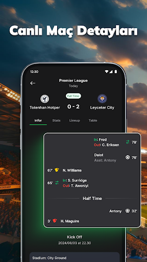 Amazic Futbol Canlı Skorları ekran görüntüsü