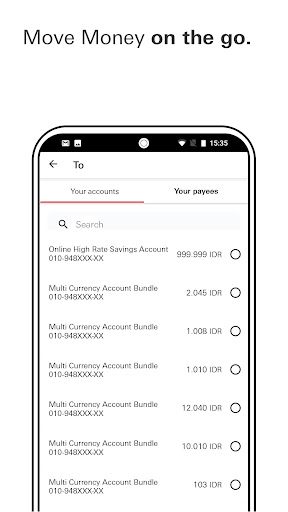 HSBC Indonesia ekran görüntüsü