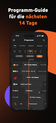 Zattoo - TV Streaming App ekran görüntüsü