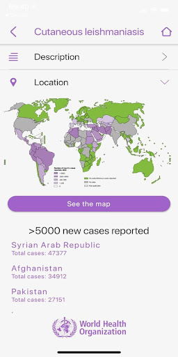 Skin NTDs App ekran görüntüsü