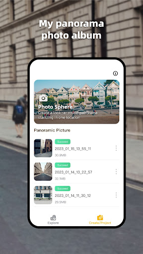 Go Street View Photo Sphere ekran görüntüsü