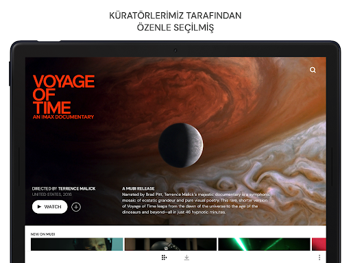 MUBI: Özenle seçilmiş filmler ekran görüntüsü