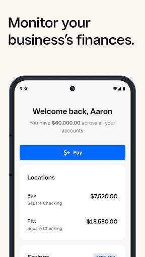 Square Dashboard ekran görüntüsü