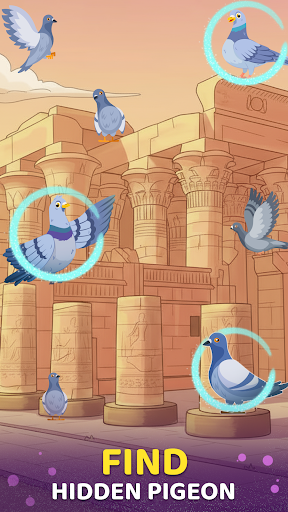Find The Pigeon Hidden Game ekran görüntüsü