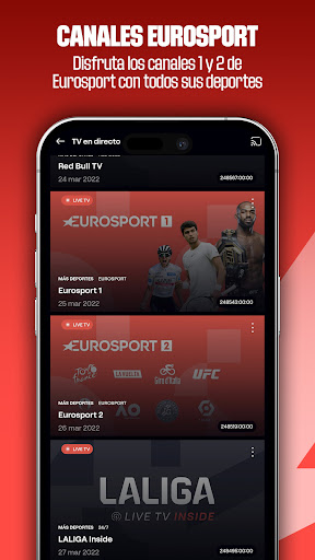 LALIGA+ Live Sports ekran görüntüsü