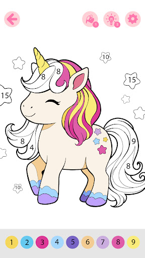 My Little Unicorn by Numbers ekran görüntüsü