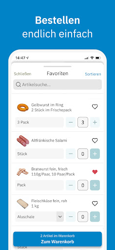 Böhnlein BestellApp ekran görüntüsü