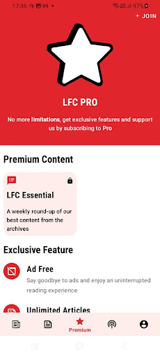 LFC Echo ekran görüntüsü