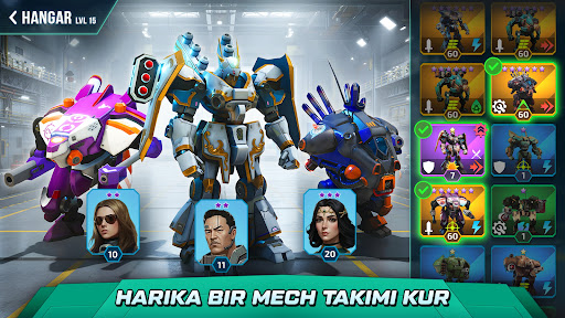 Mech vs Aliens: War Robots RPG ekran görüntüsü