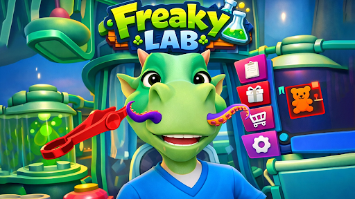 Freaky Lab: Mad Scientist Sim ekran görüntüsü