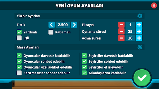 101 Yüzbir Okey ekran görüntüsü