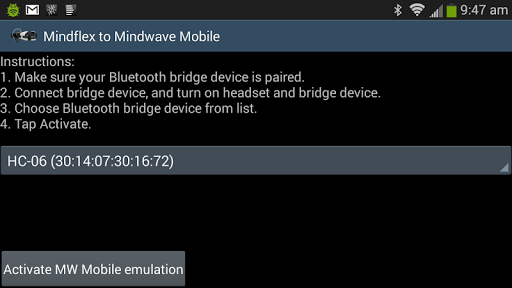 Mindflex to Mindwave Mobile ekran görüntüsü