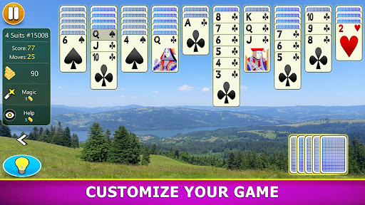 Spider Solitaire Mobile ekran görüntüsü