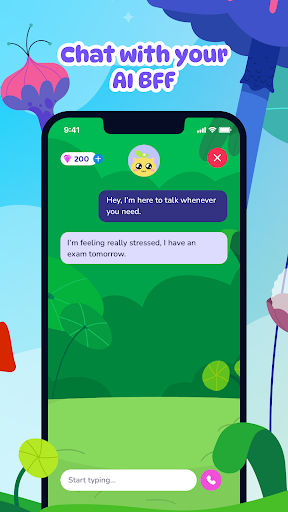 AI Anxiety Virtual Pet BFF Emy ekran görüntüsü