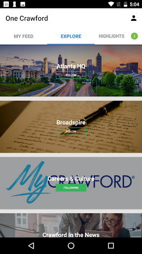 One Crawford ekran görüntüsü
