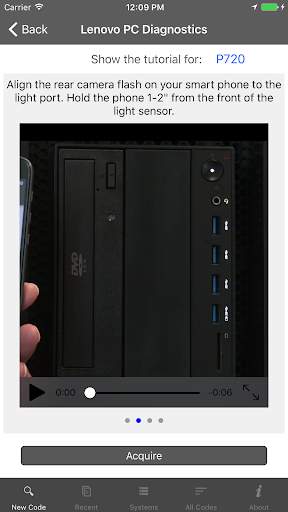 Lenovo PC Diagnostics 2.0 ekran görüntüsü