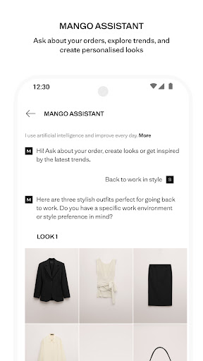 MANGO - Online moda ekran görüntüsü
