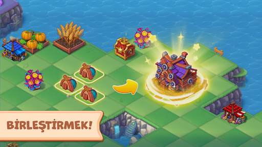 Mergest Kingdom: Eşleme oyunu ekran görüntüsü