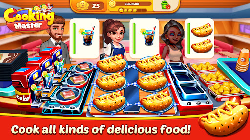Cooking Master:Restaurant Game ekran görüntüsü