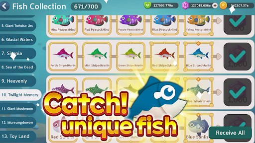 Idle Fishing: Sea of Fantasy ekran görüntüsü