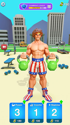 Gym Clicker Hero: Idle Muscles ekran görüntüsü