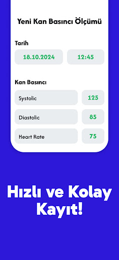 Kan Basıncı Takibi ve Günlüğü ekran görüntüsü