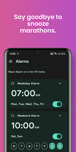 Alarm app for heavy sleepers! ekran görüntüsü
