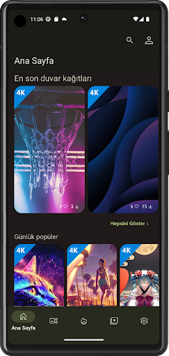 backiee (Wallpaper Studio 10) ekran görüntüsü