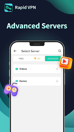 Rapid VPN - Güvenli Proxy ekran görüntüsü