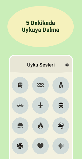 Bebek uyku için sesler ekran görüntüsü