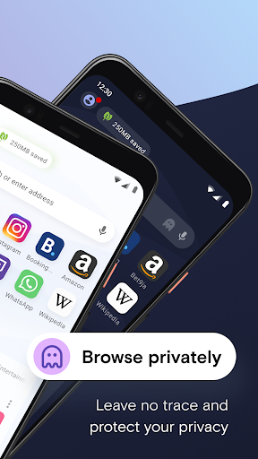 Opera Mini beta web tarayıcı ekran görüntüsü