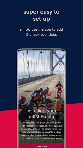 Red Bull MOBILE Data: eSIM ekran görüntüsü