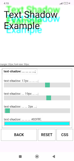 CSS Generator ekran görüntüsü