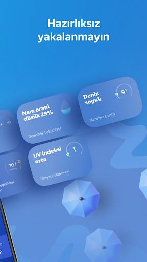 Yandex Hava Durumu ekran görüntüsü