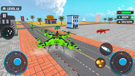 Crocodile Animal Robot Games ekran görüntüsü