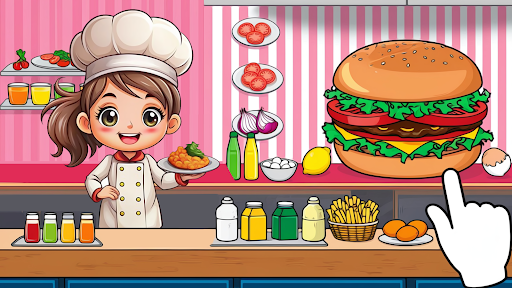 Kitchen Set Chef Cooking Games ekran görüntüsü